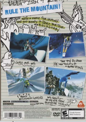 SSX On Tour box cover back